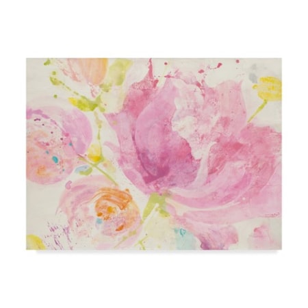 Albena Hristova 'Spring Abstracts Florals II' Canvas Art,18x24